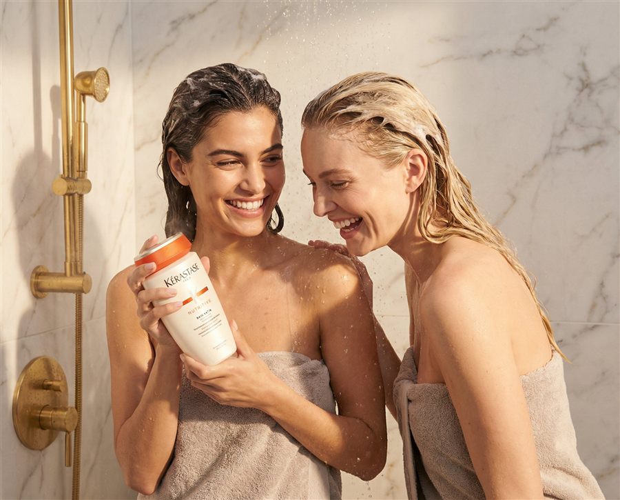 Cuidados com o couro cabeludo sensível e shampoo Kérastase