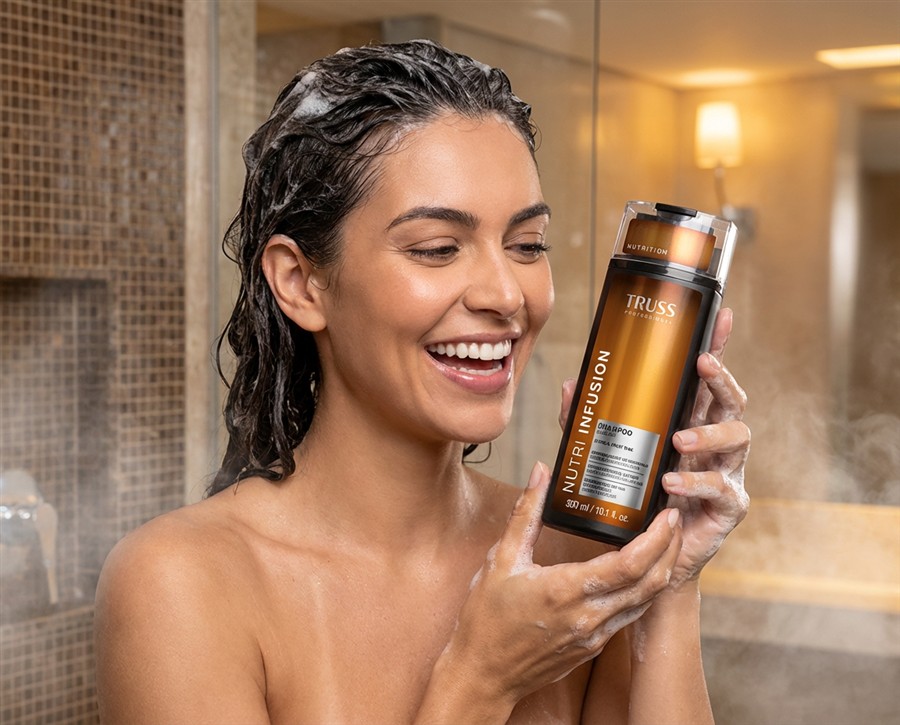 Shampoo Truss Nutri Infusion para cuidados capilares